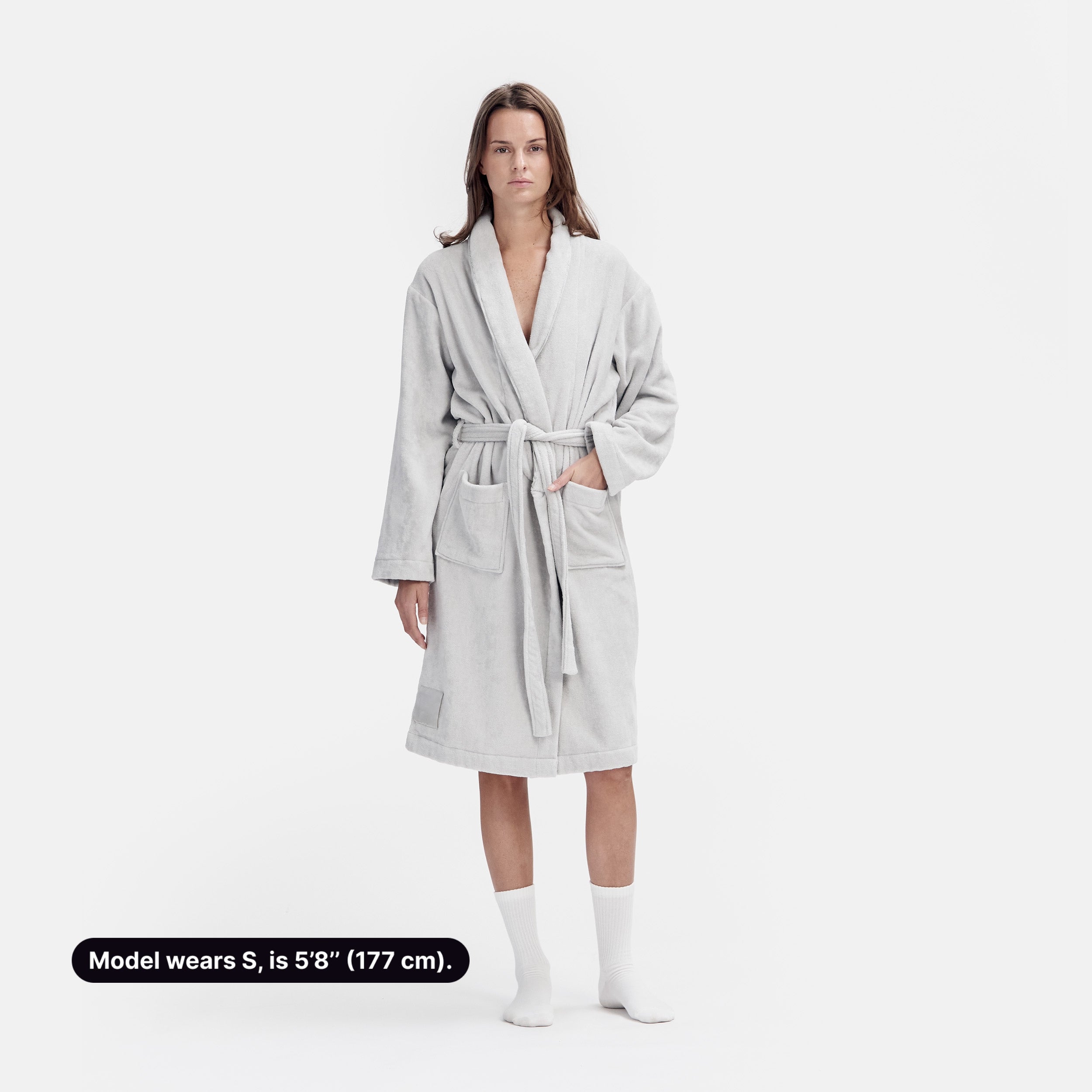 Heritage Robe Terry / X-Small / Calacatta Gray, Heritage Robe Terry / Small / Calacatta Gray, Heritage Robe Terry / Medium / Calacatta Gray, Heritage Robe Terry / Large / Calacatta Gray, Heritage Robe Terry / X-Large / Calacatta Gray