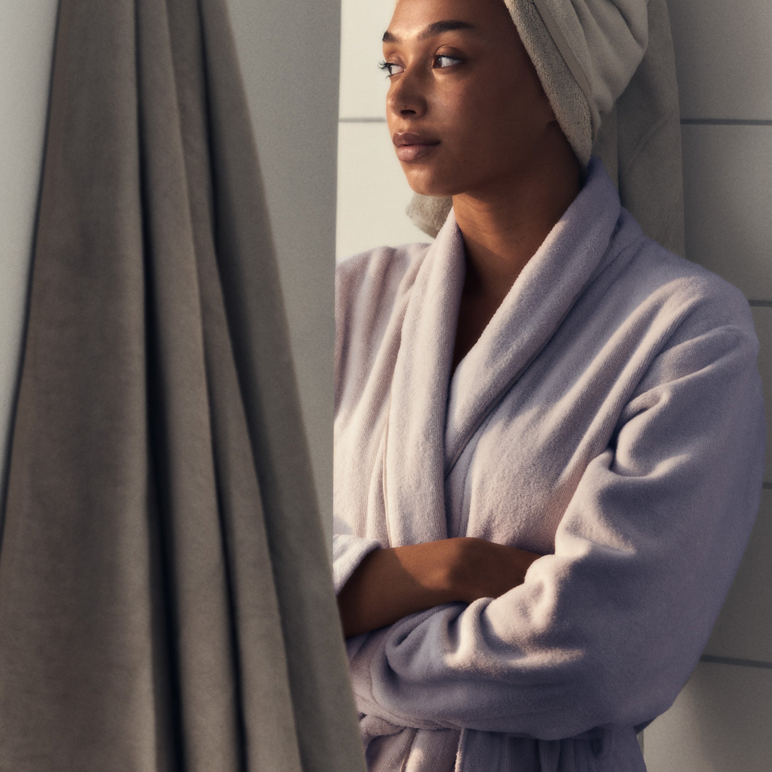 Heritage Robe Terry / X-Small / Italian Lavender, Heritage Robe Terry / Small / Italian Lavender, Heritage Robe Terry / Medium / Italian Lavender, Heritage Robe Terry / Large / Italian Lavender, Heritage Robe Terry / X-Large / Italian Lavender