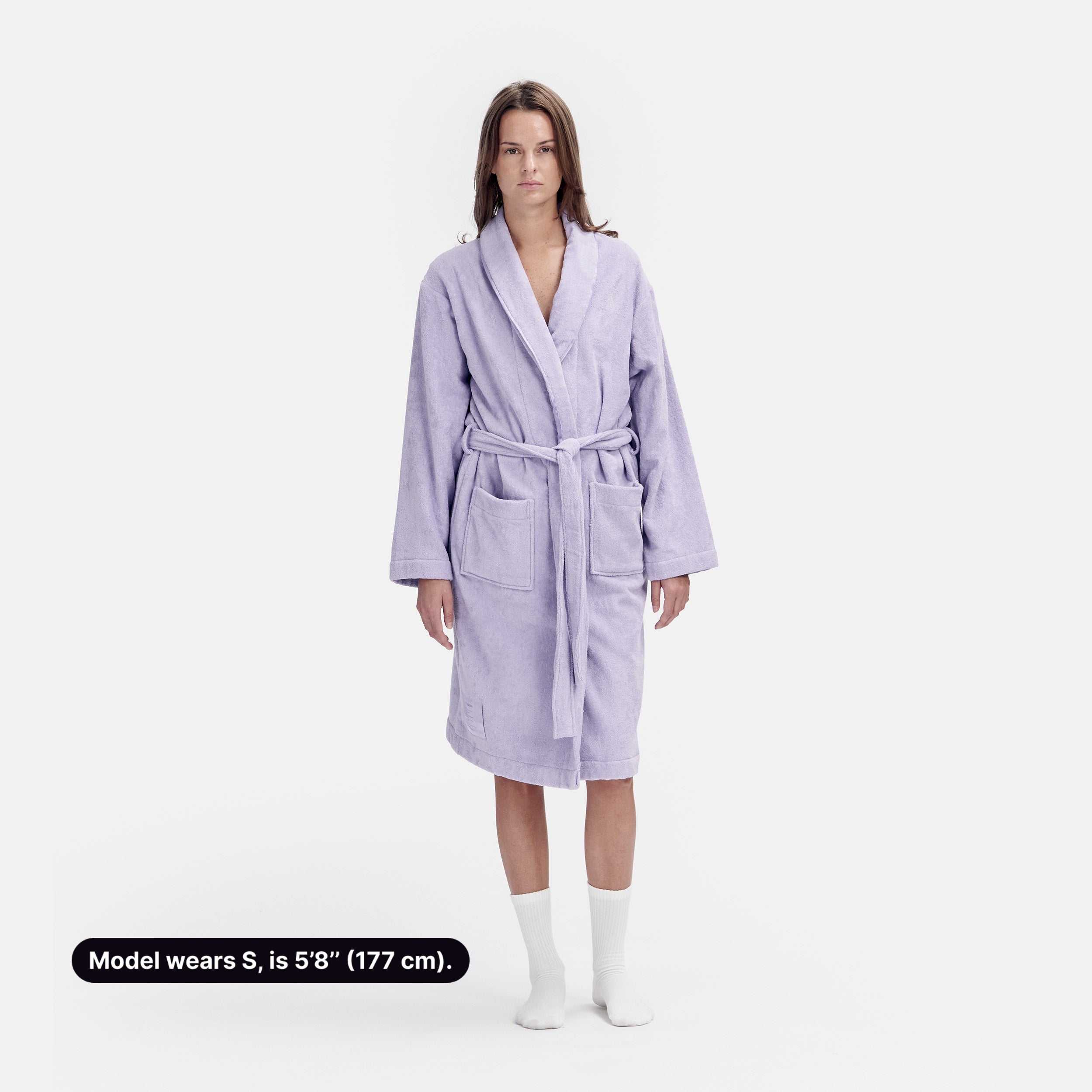 Heritage Robe Terry / X-Small / Italian Lavender, Heritage Robe Terry / Small / Italian Lavender, Heritage Robe Terry / Medium / Italian Lavender, Heritage Robe Terry / Large / Italian Lavender, Heritage Robe Terry / X-Large / Italian Lavender