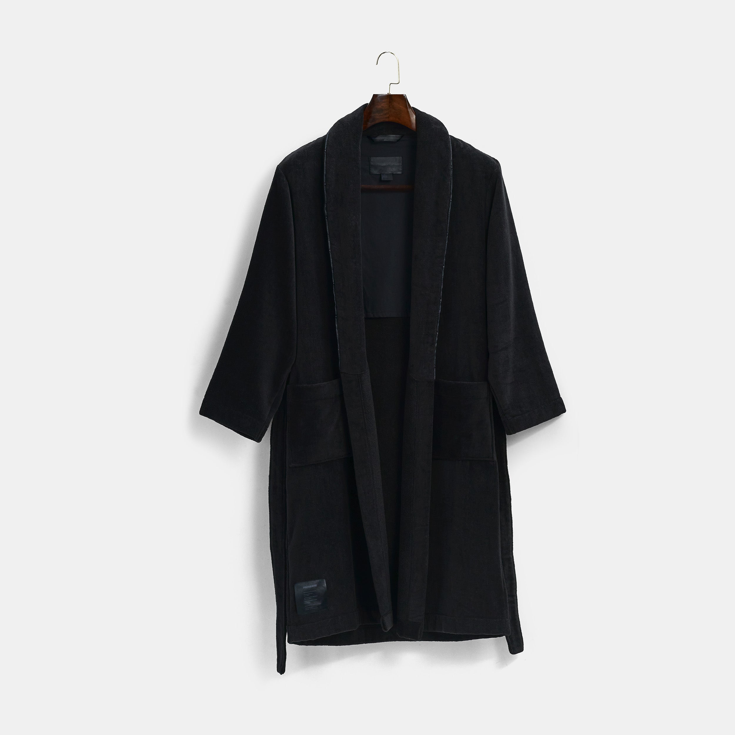 Heritage Robe Terry / X-Small / Marquina Black, Heritage Robe Terry / Small / Marquina Black, Heritage Robe Terry / Medium / Marquina Black, Heritage Robe Terry / Large / Marquina Black, Heritage Robe Terry / X-Large / Marquina Black