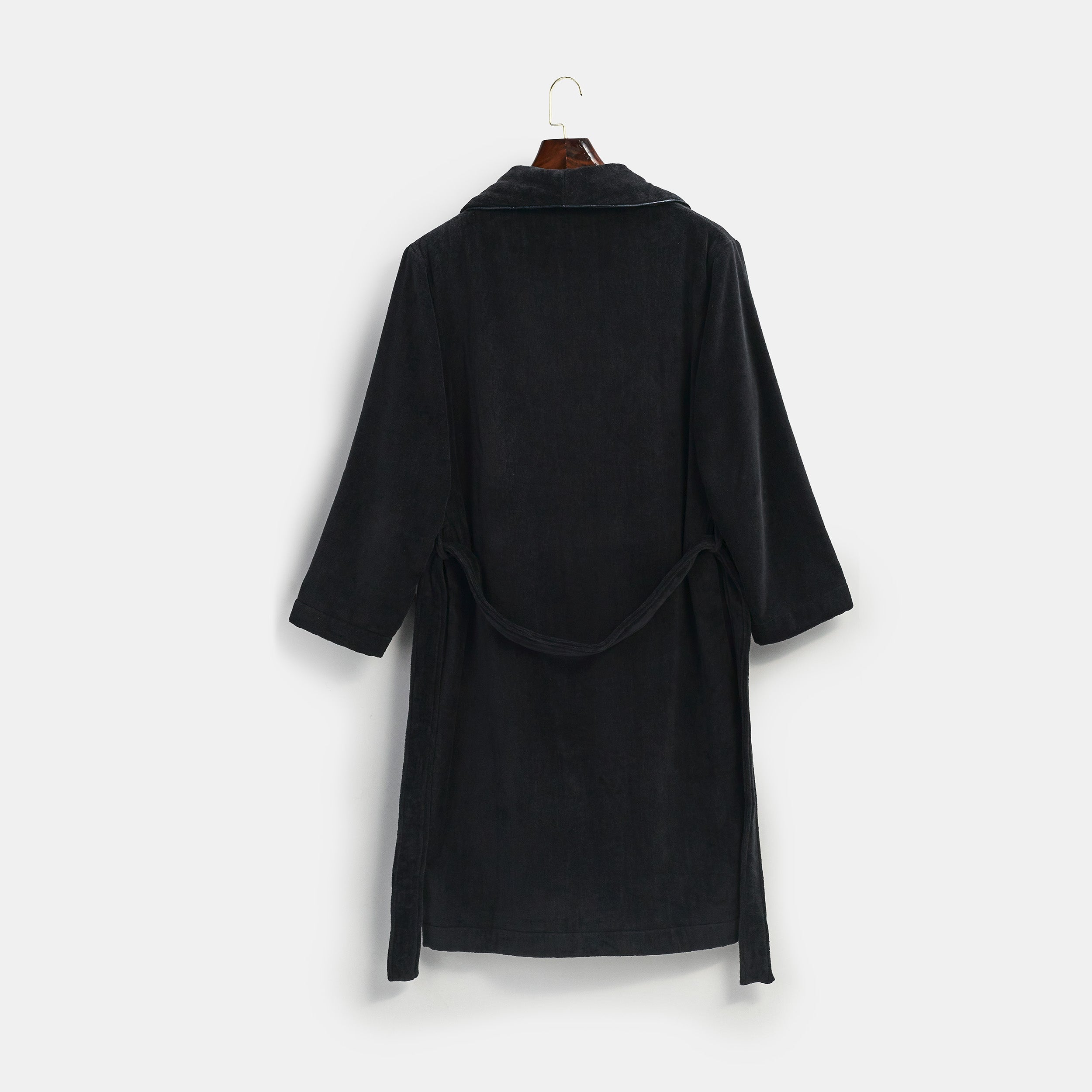 Heritage Robe Terry / X-Small / Marquina Black, Heritage Robe Terry / Small / Marquina Black, Heritage Robe Terry / Medium / Marquina Black, Heritage Robe Terry / Large / Marquina Black, Heritage Robe Terry / X-Large / Marquina Black