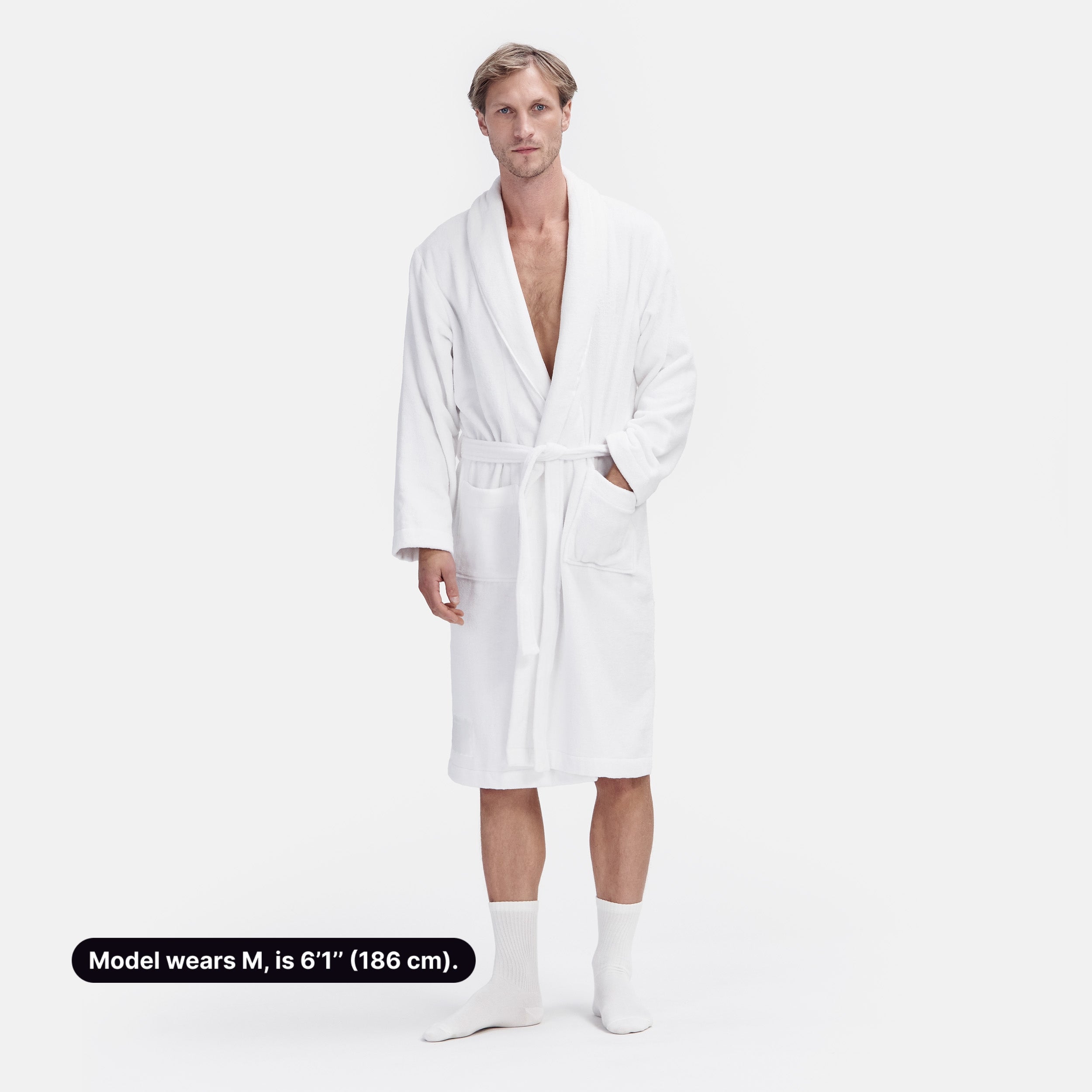 Heritage Robe Terry / X-Small / PROSSIONI® White, Heritage Robe Terry / Small / PROSSIONI® White, Heritage Robe Terry / Medium / PROSSIONI® White, Heritage Robe Terry / Large / PROSSIONI® White, Heritage Robe Terry / X-Large / PROSSIONI® White