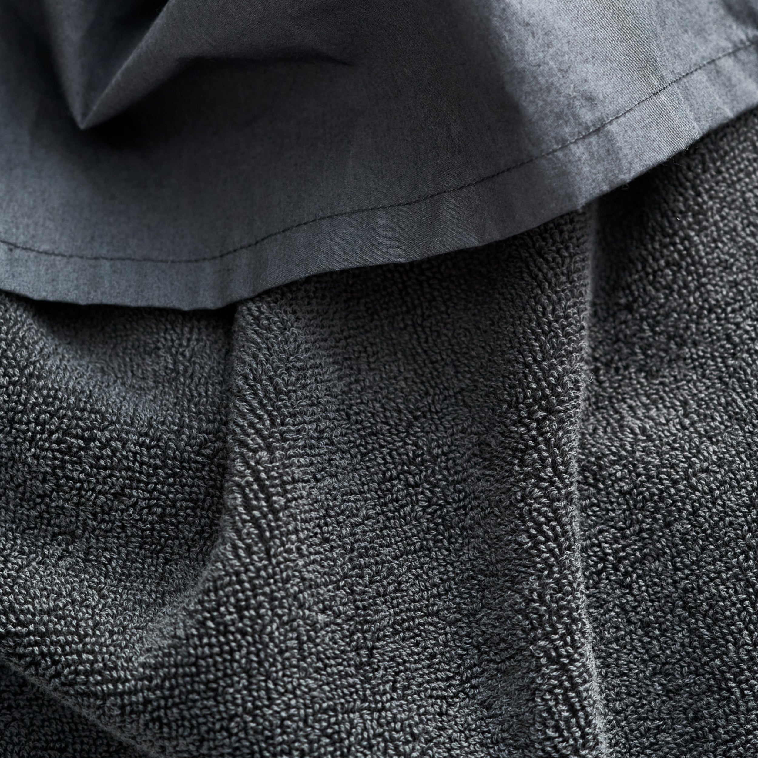 Heritage Robe Terry / X-Small / Marquina Black, Heritage Robe Terry / Small / Marquina Black, Heritage Robe Terry / Medium / Marquina Black, Heritage Robe Terry / Large / Marquina Black, Heritage Robe Terry / X-Large / Marquina Black