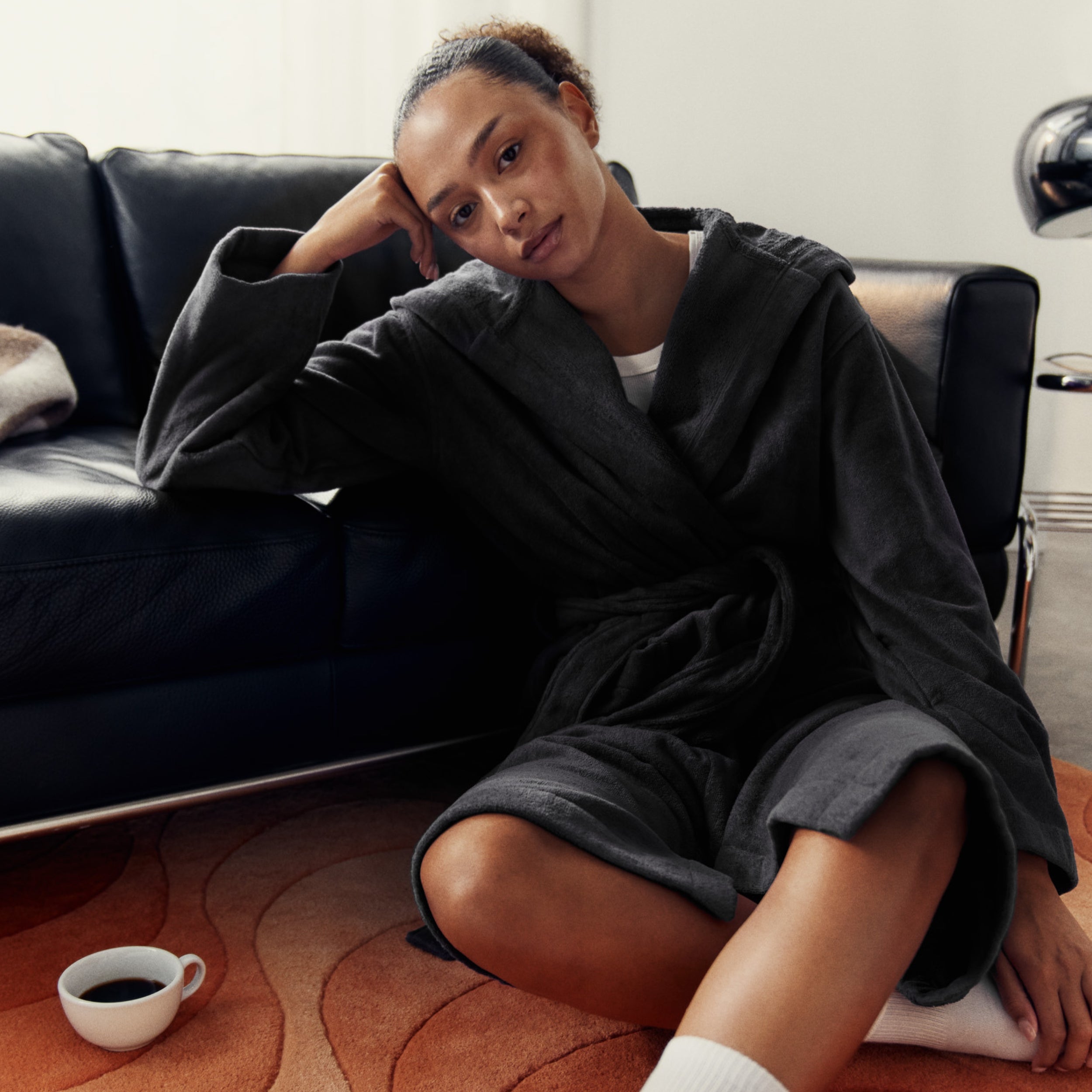Signature Robe Terry / X-Small / Marquina Black, Signature Robe Terry / Small / Marquina Black, Signature Robe Terry / Medium / Marquina Black, Signature Robe Terry / Large / Marquina Black, Signature Robe Terry / X-Large / Marquina Black