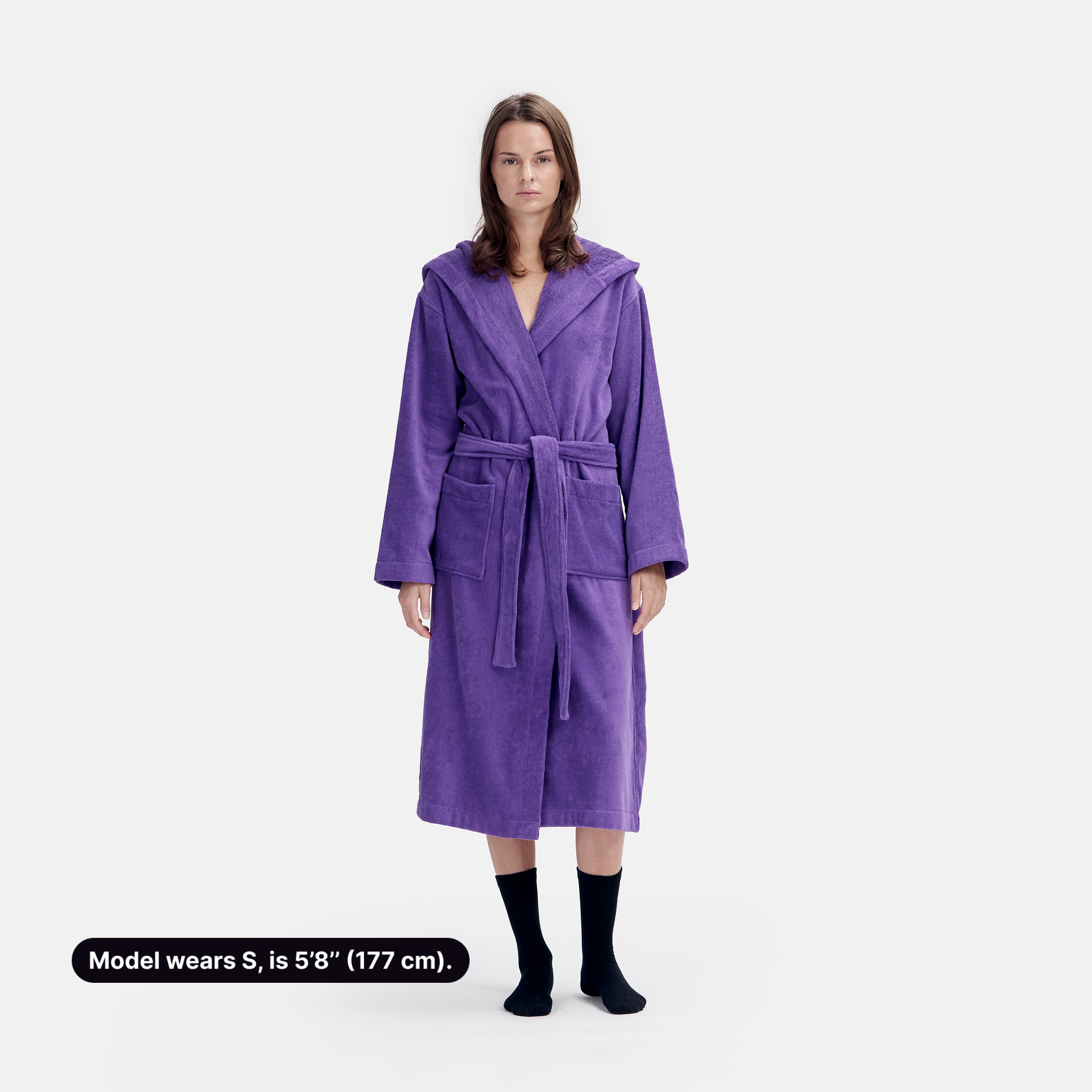 Signature Robe Terry / X-Small / Royal Purple, Signature Robe Terry / Small / Royal Purple, Signature Robe Terry / Medium / Royal Purple, Signature Robe Terry / Large / Royal Purple, Signature Robe Terry / X-Large / Royal Purple
