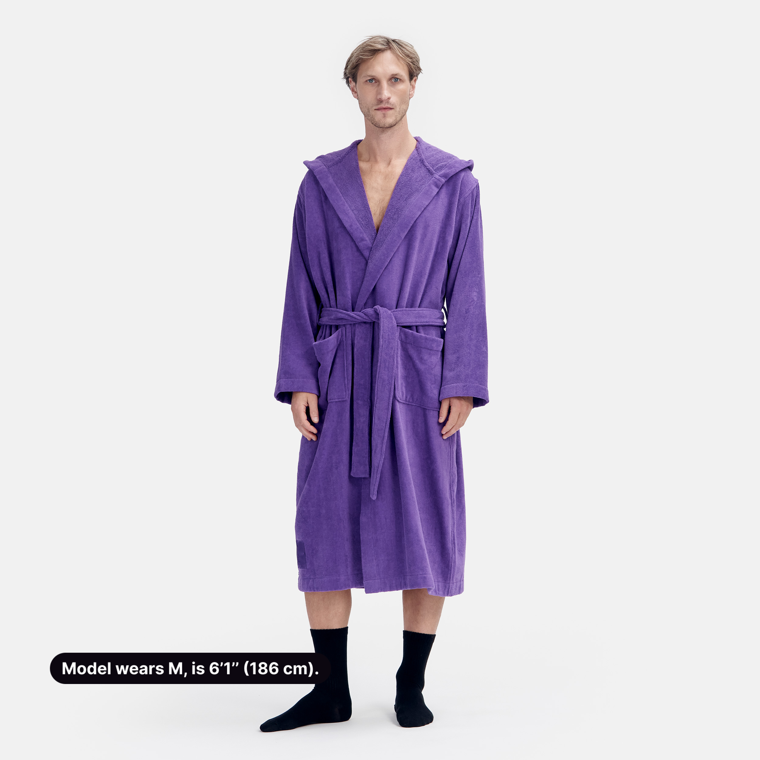 Signature Robe Terry / X-Small / Royal Purple, Signature Robe Terry / Small / Royal Purple, Signature Robe Terry / Medium / Royal Purple, Signature Robe Terry / Large / Royal Purple, Signature Robe Terry / X-Large / Royal Purple