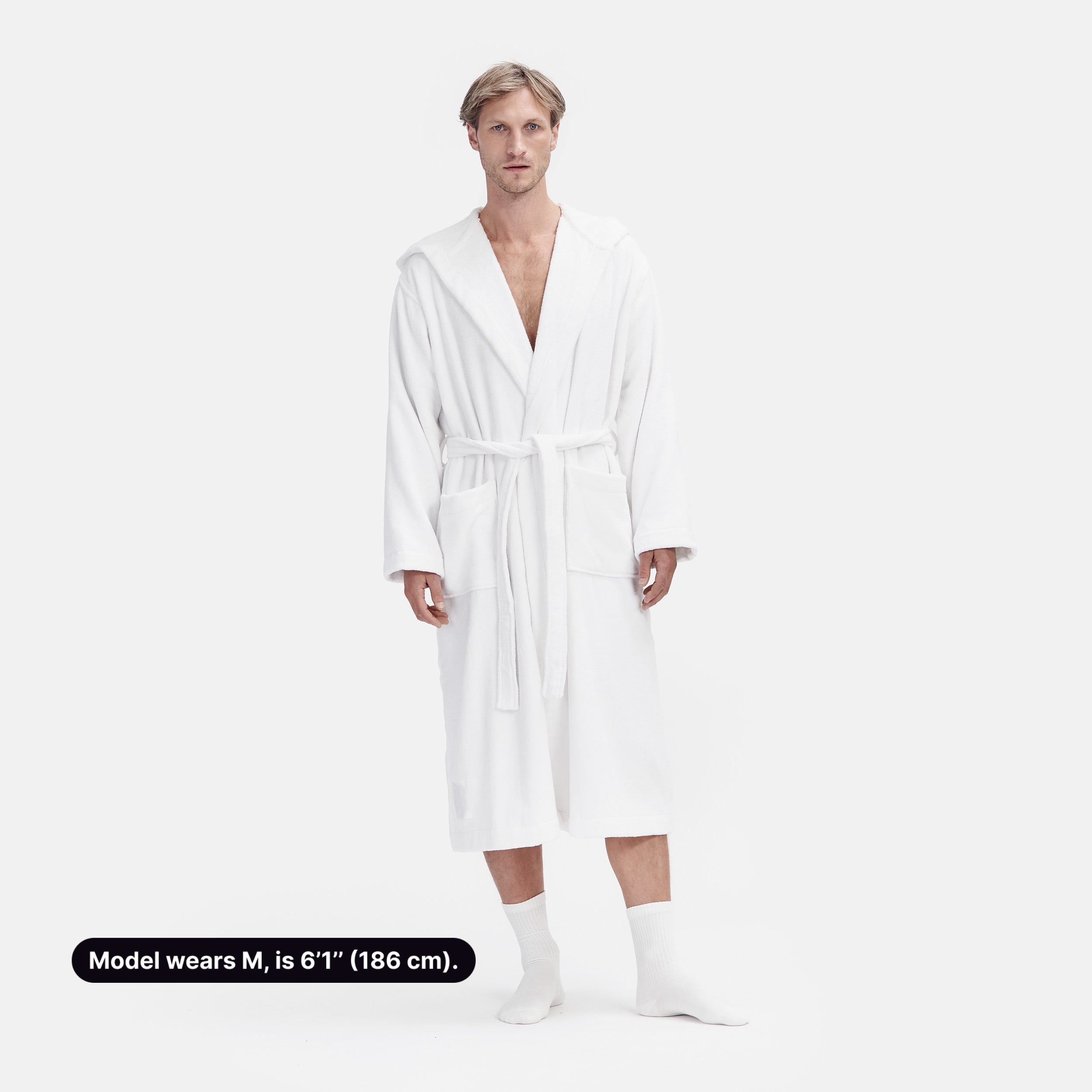 Signature Robe Terry / X-Small / PROSSIONI® White, Signature Robe Terry / Small / PROSSIONI® White, Signature Robe Terry / Medium / PROSSIONI® White, Signature Robe Terry / Large / PROSSIONI® White, Signature Robe Terry / X-Large / PROSSIONI® White