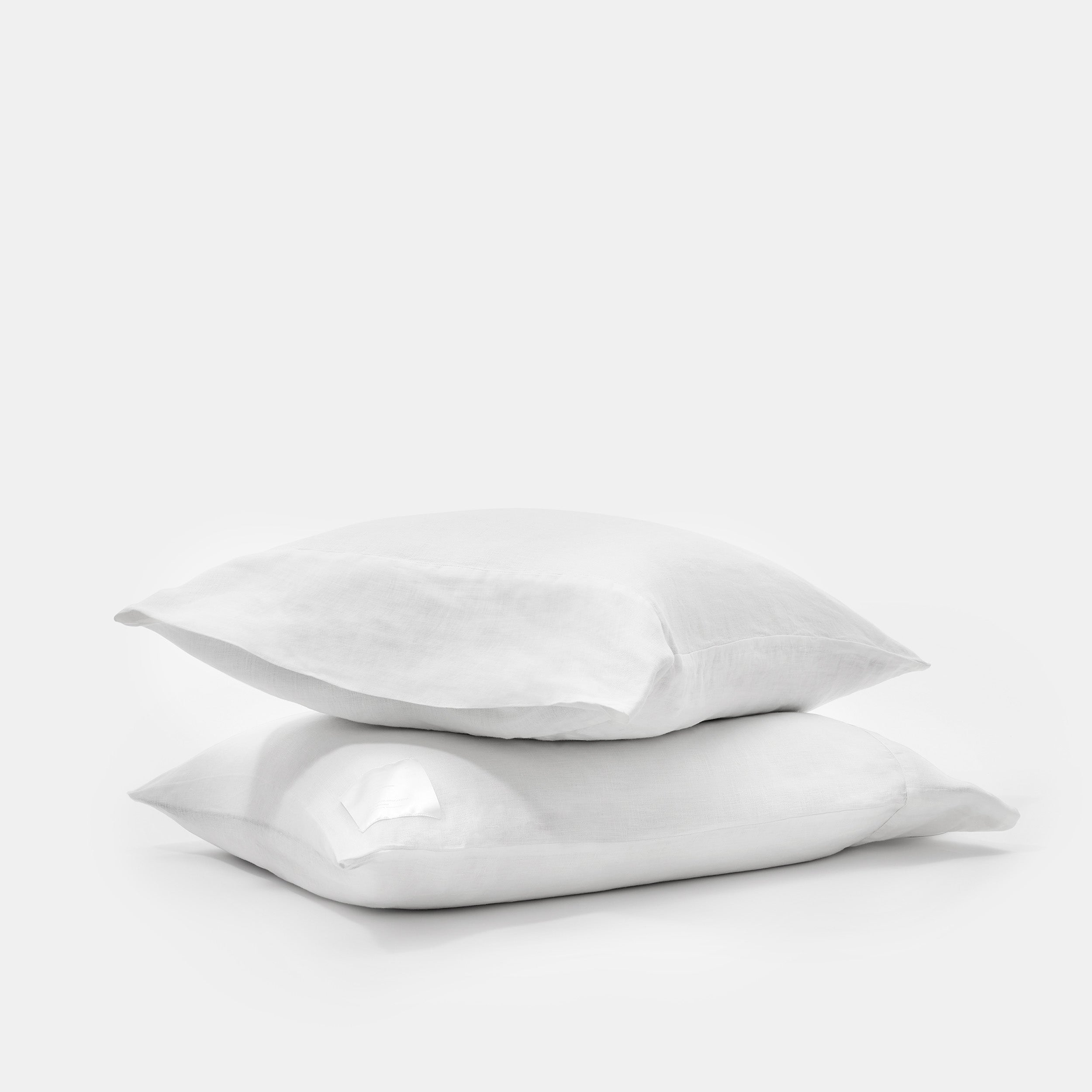 Beach House Linen / Pillowcase Standard / PROSSIONI® White, Beach House Linen / Pillowcase King / PROSSIONI® White