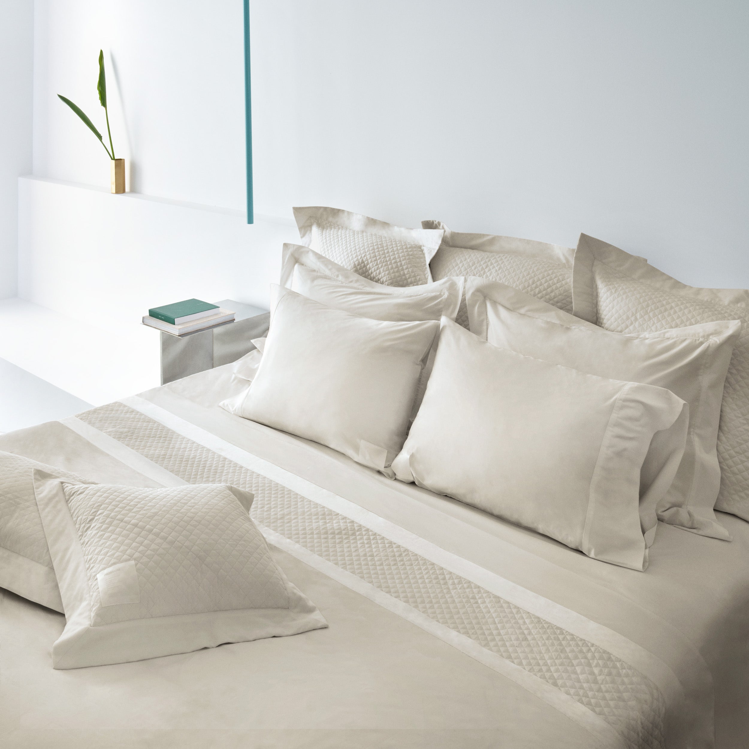 Grand Hotel Percale / Pillowcase King / Moscato Beige, Grand Hotel Percale / Pillowcase Standard / Moscato Beige