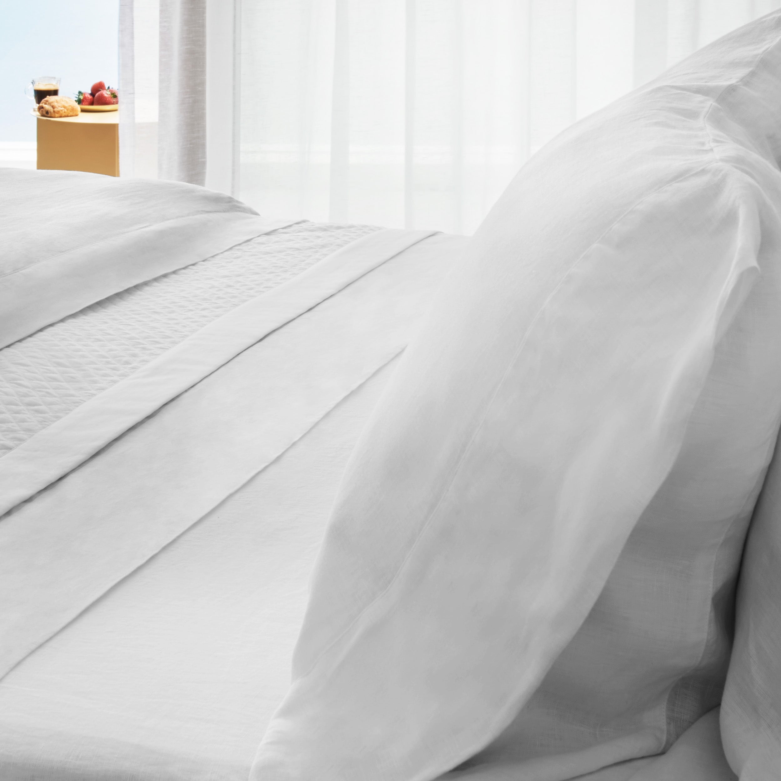 Beach House Linen / Twin / Calacatta Gray, Beach House Linen / Twin XL / Calacatta Gray, Beach House Linen / Full / Calacatta Gray, Beach House Linen / Queen / Calacatta Gray, Beach House Linen / King / Calacatta Gray, Beach House Linen / Cal King / Calacatta Gray, Beach House Linen / Split King / Calacatta Gray, Beach House Linen / King w/st pillowcases / Calacatta Gray