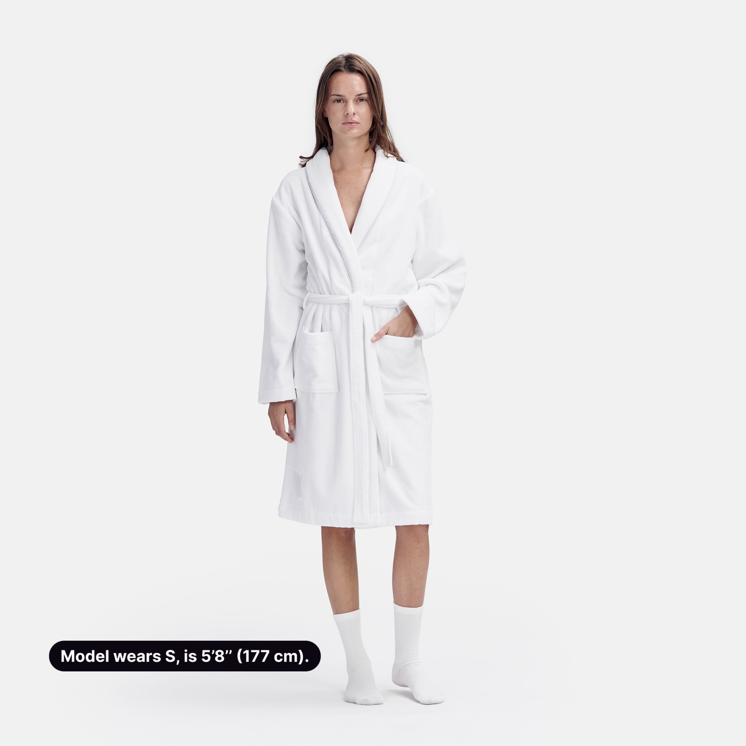 Heritage Robe Terry / X-Small / Capri Striped Blue & White, Heritage Robe Terry / Small / Capri Striped Blue & White, Heritage Robe Terry / Medium / Capri Striped Blue & White, Heritage Robe Terry / Large / Capri Striped Blue & White, Heritage Robe Terry / X-Large / Capri Striped Blue & White