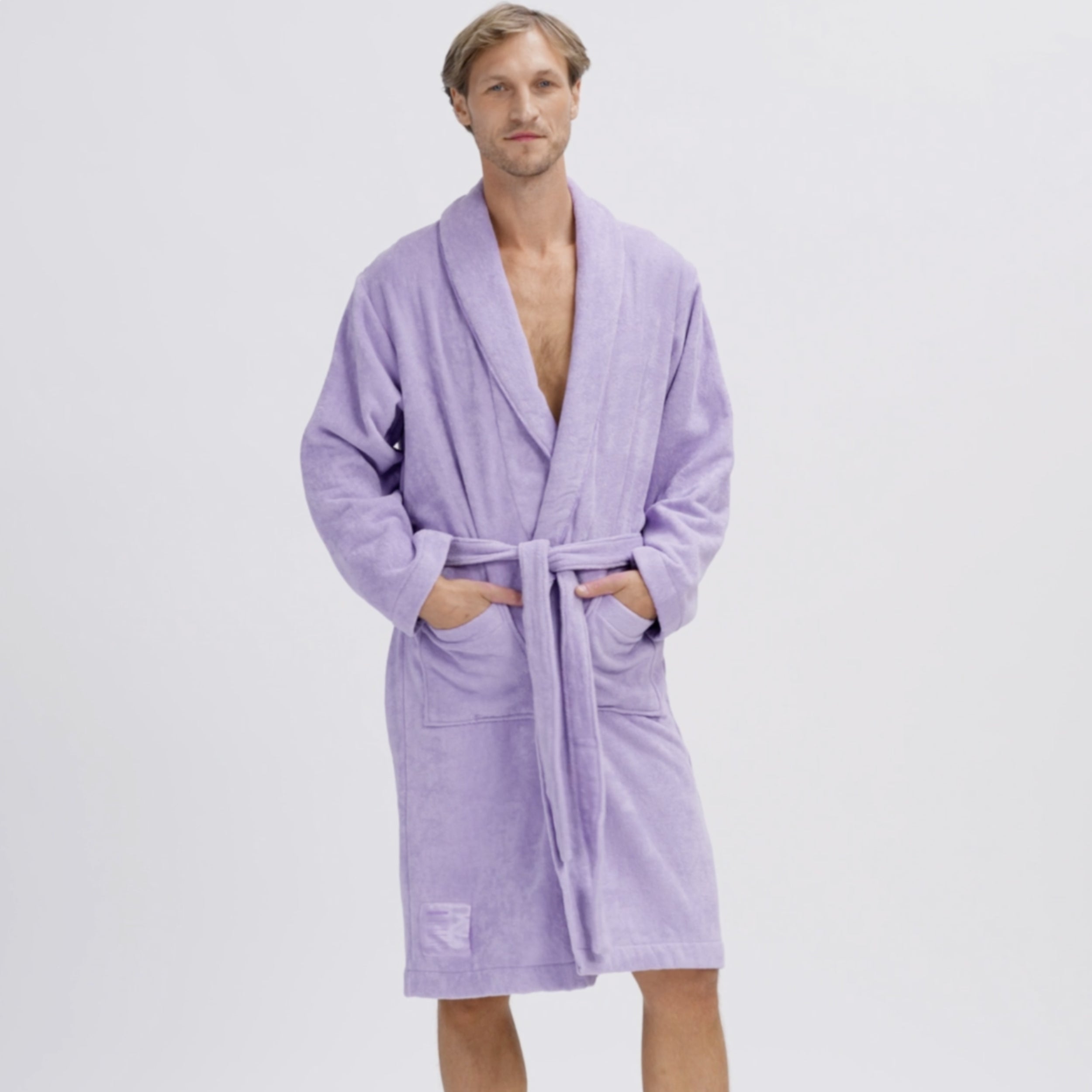 Heritage Robe Terry / X-Small / Italian Lavender, Heritage Robe Terry / Small / Italian Lavender, Heritage Robe Terry / Medium / Italian Lavender, Heritage Robe Terry / Large / Italian Lavender, Heritage Robe Terry / X-Large / Italian Lavender