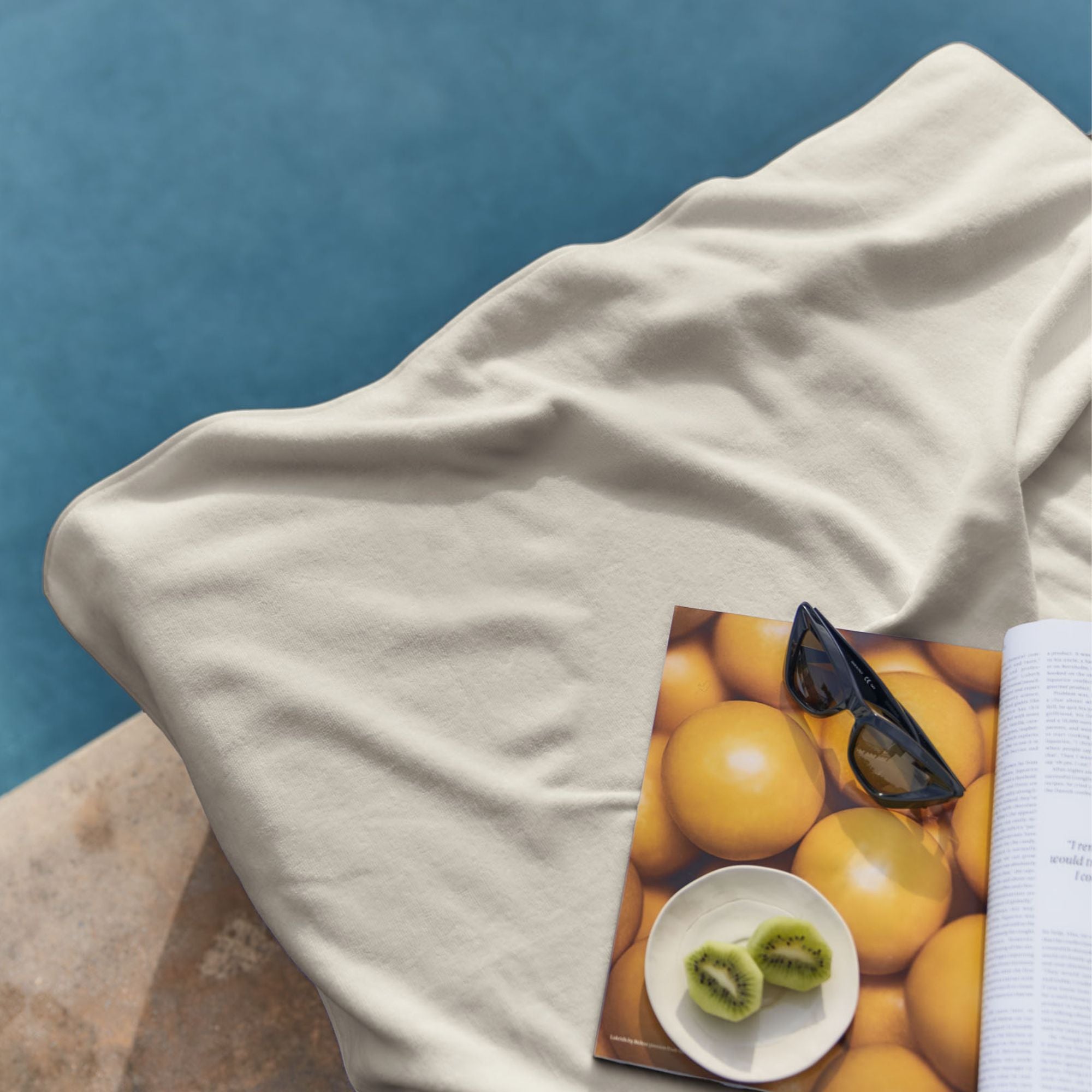 Beach House Terry / One size / Moscato Beige