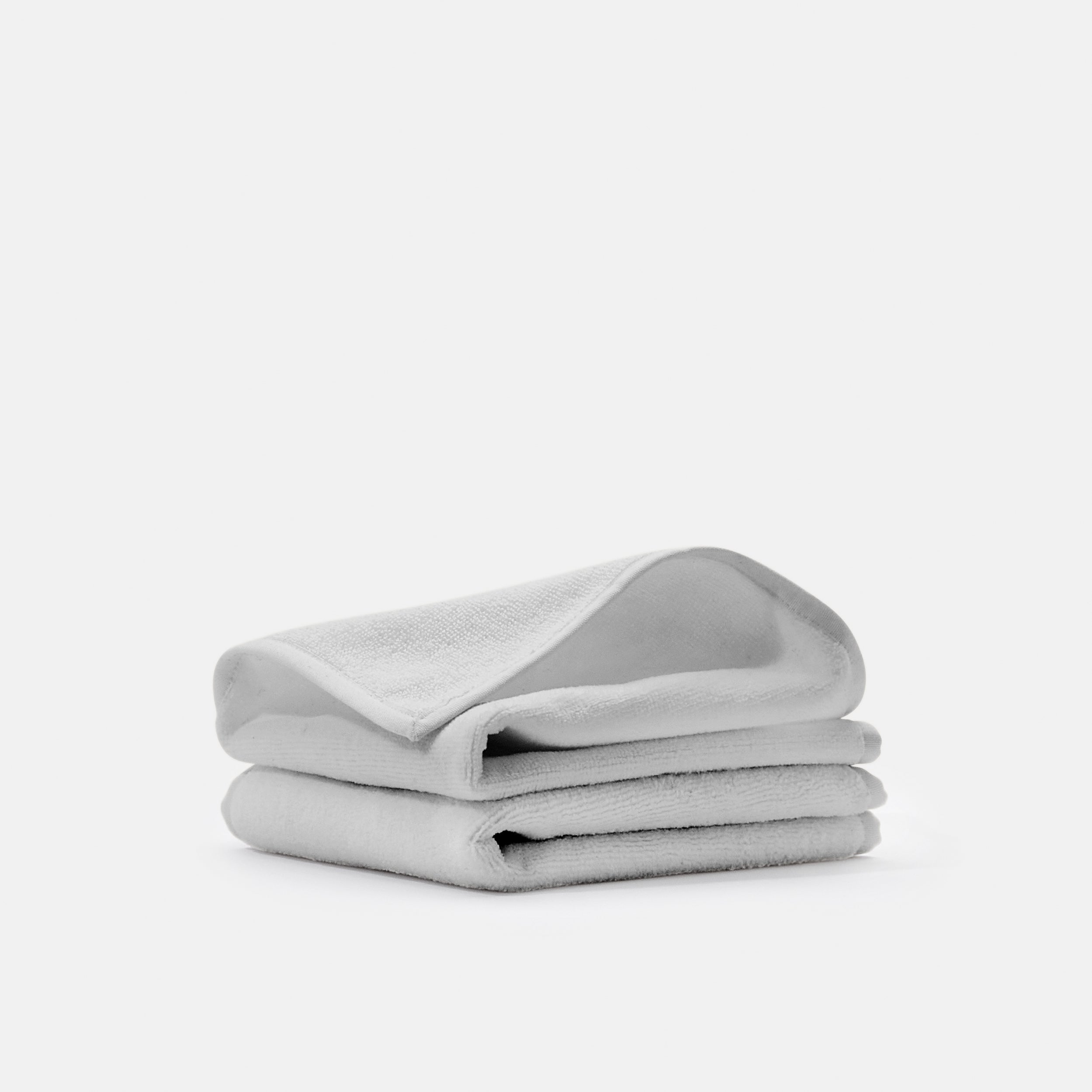 Beach House Terry / Washcloths 12" x 12" / Calacatta Gray