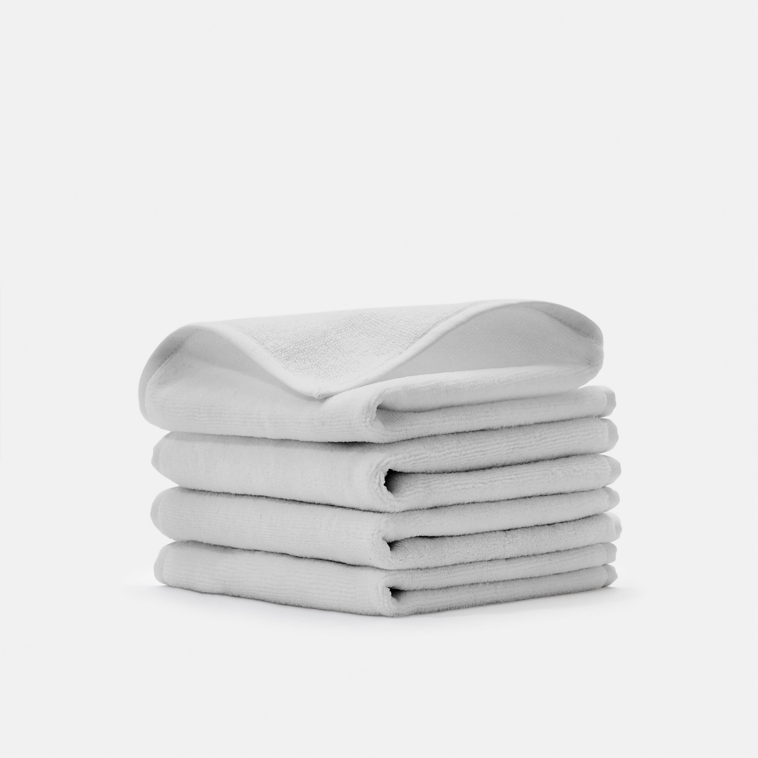 Boutique Hotel Terry / Washcloths 12" x 12" / Calacatta Gray