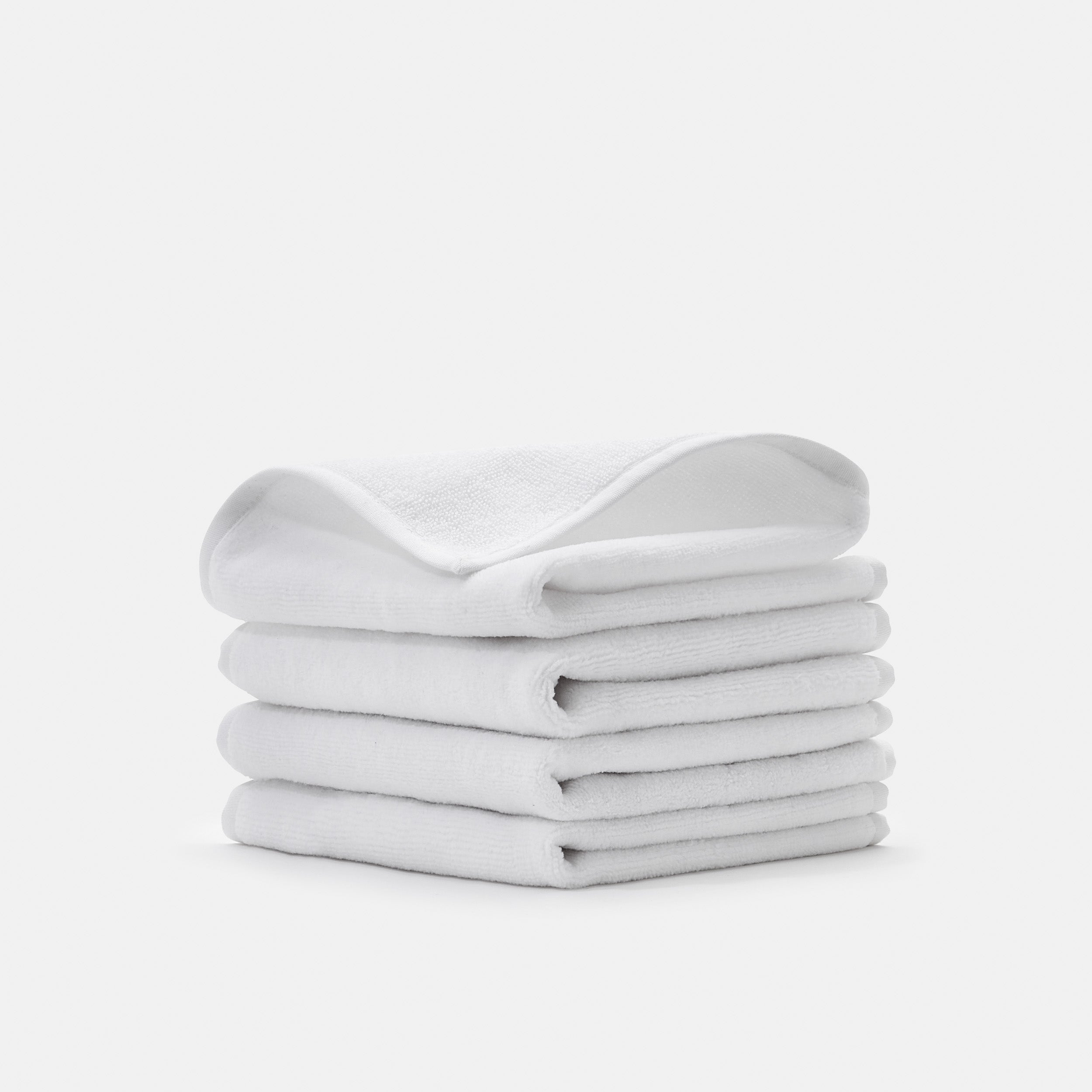 Boutique Hotel Terry / Washcloths x4 / PROSSIONI® White