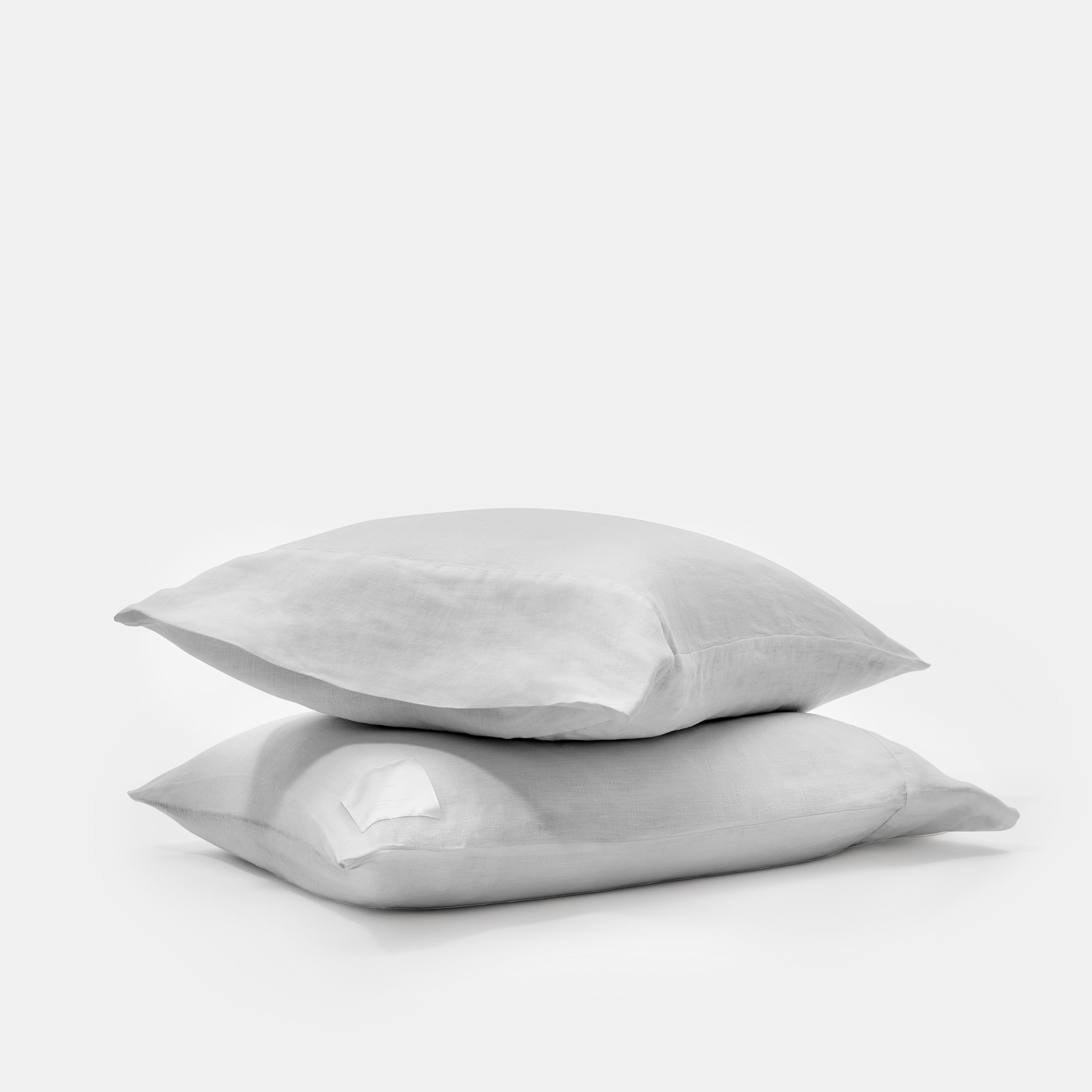 Beach House Linen / Pillowcase Standard / Calacatta Gray, Beach House Linen / Pillowcase King / Calacatta Gray