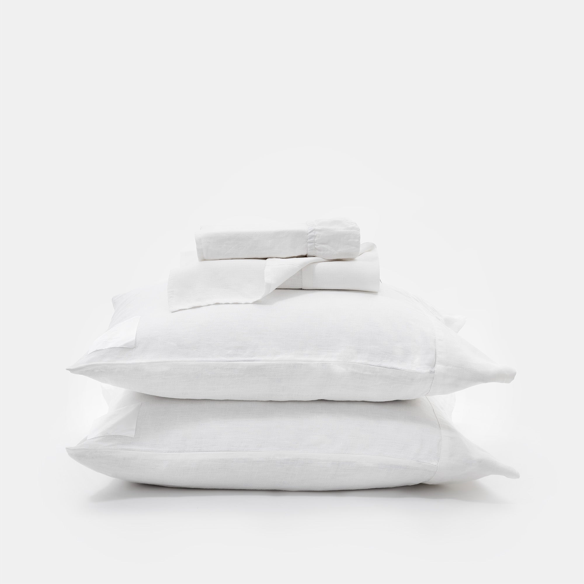 Beach House Linen / Full / PROSSIONI® White, Beach House Linen / Queen / PROSSIONI® White, Beach House Linen / King / PROSSIONI® White, Beach House Linen / Cal King / PROSSIONI® White, Beach House Linen / Split King / PROSSIONI® White, Beach House Linen / King w/st pillowcases / PROSSIONI® White