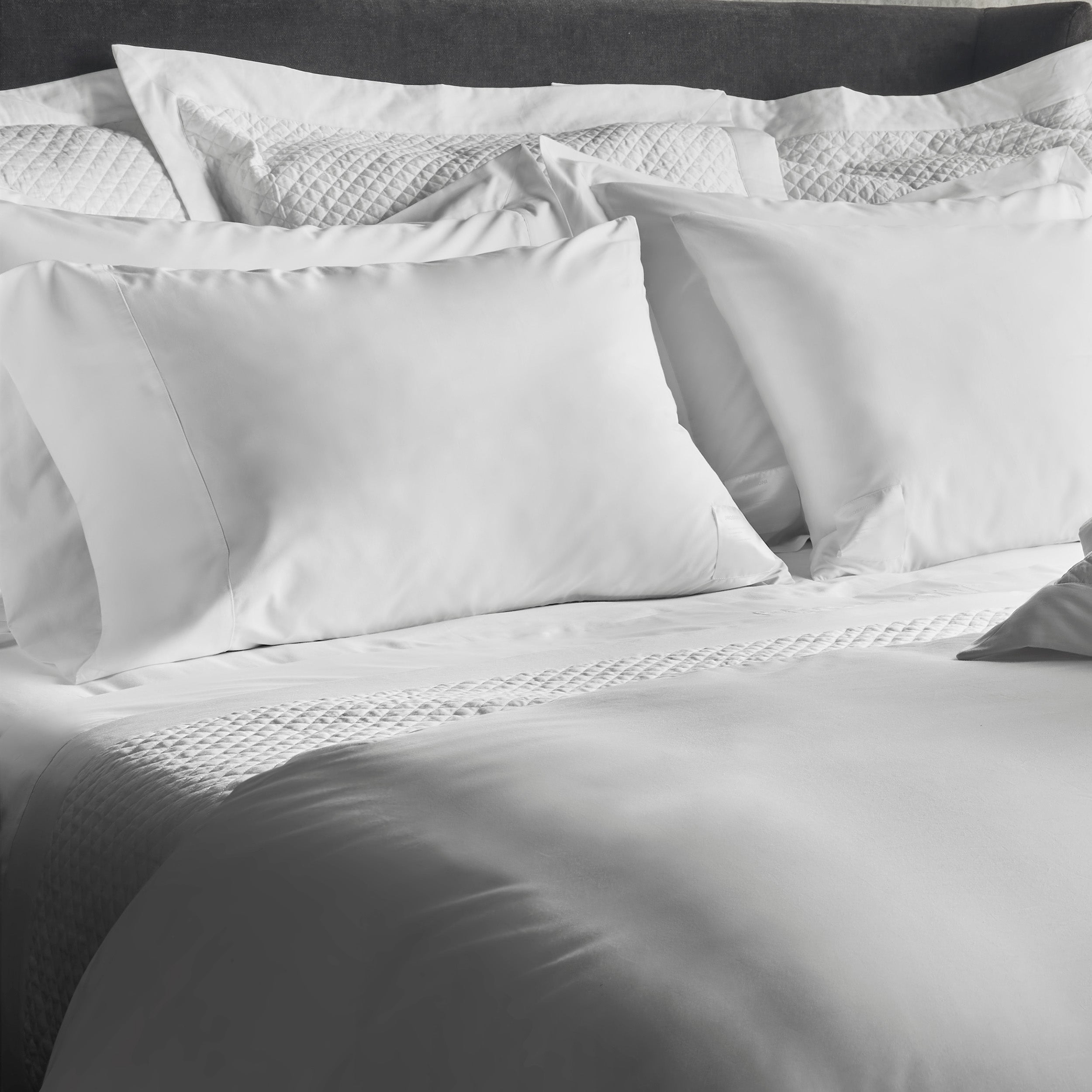 Boutique Hotel Sateen / Pillowcase Standard / PROSSIONI® White, Boutique Hotel Sateen / Pillowcase King / PROSSIONI® White