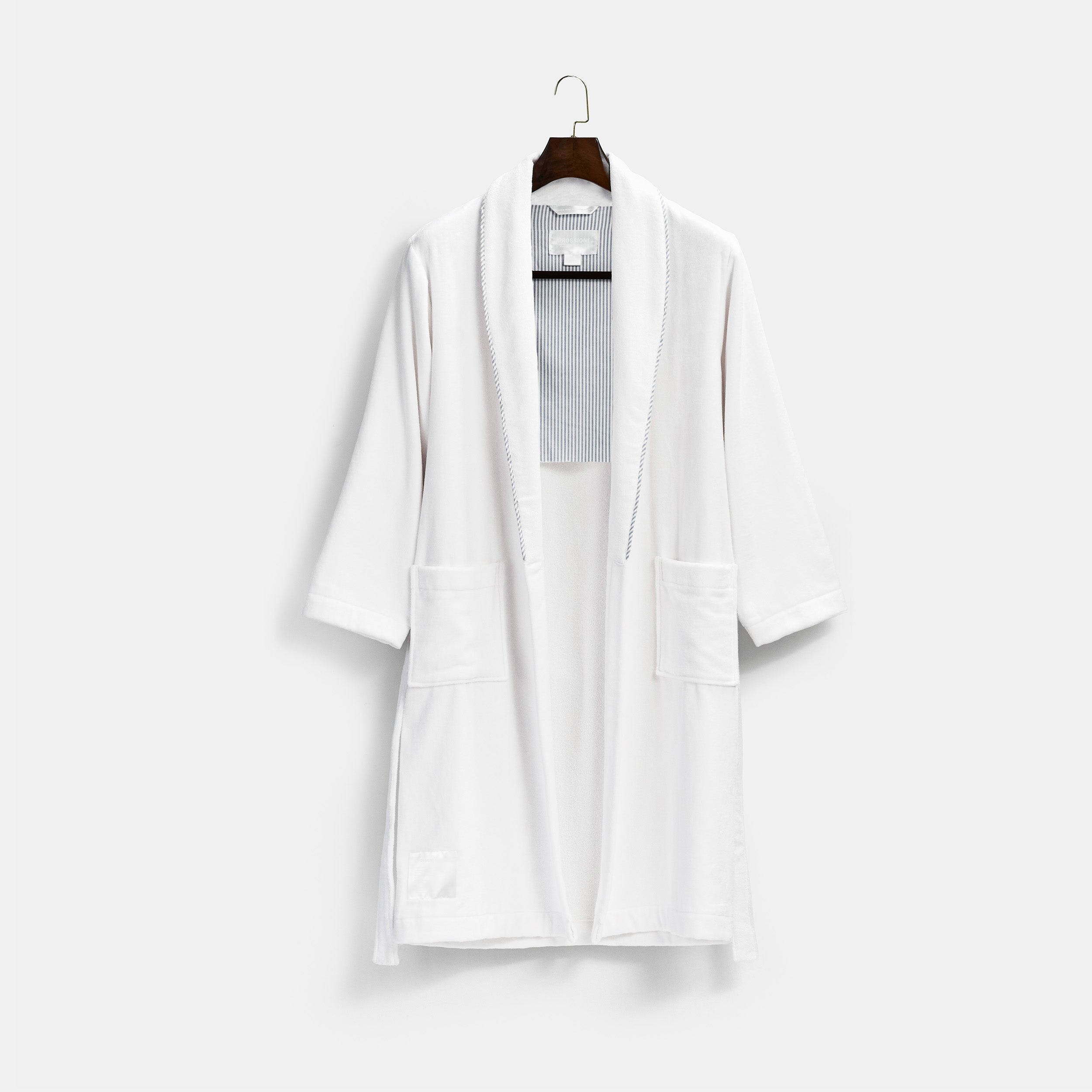 Heritage Robe Terry / X-Small / Capri Striped Blue & White, Heritage Robe Terry / Small / Capri Striped Blue & White, Heritage Robe Terry / Medium / Capri Striped Blue & White, Heritage Robe Terry / Large / Capri Striped Blue & White, Heritage Robe Terry / X-Large / Capri Striped Blue & White