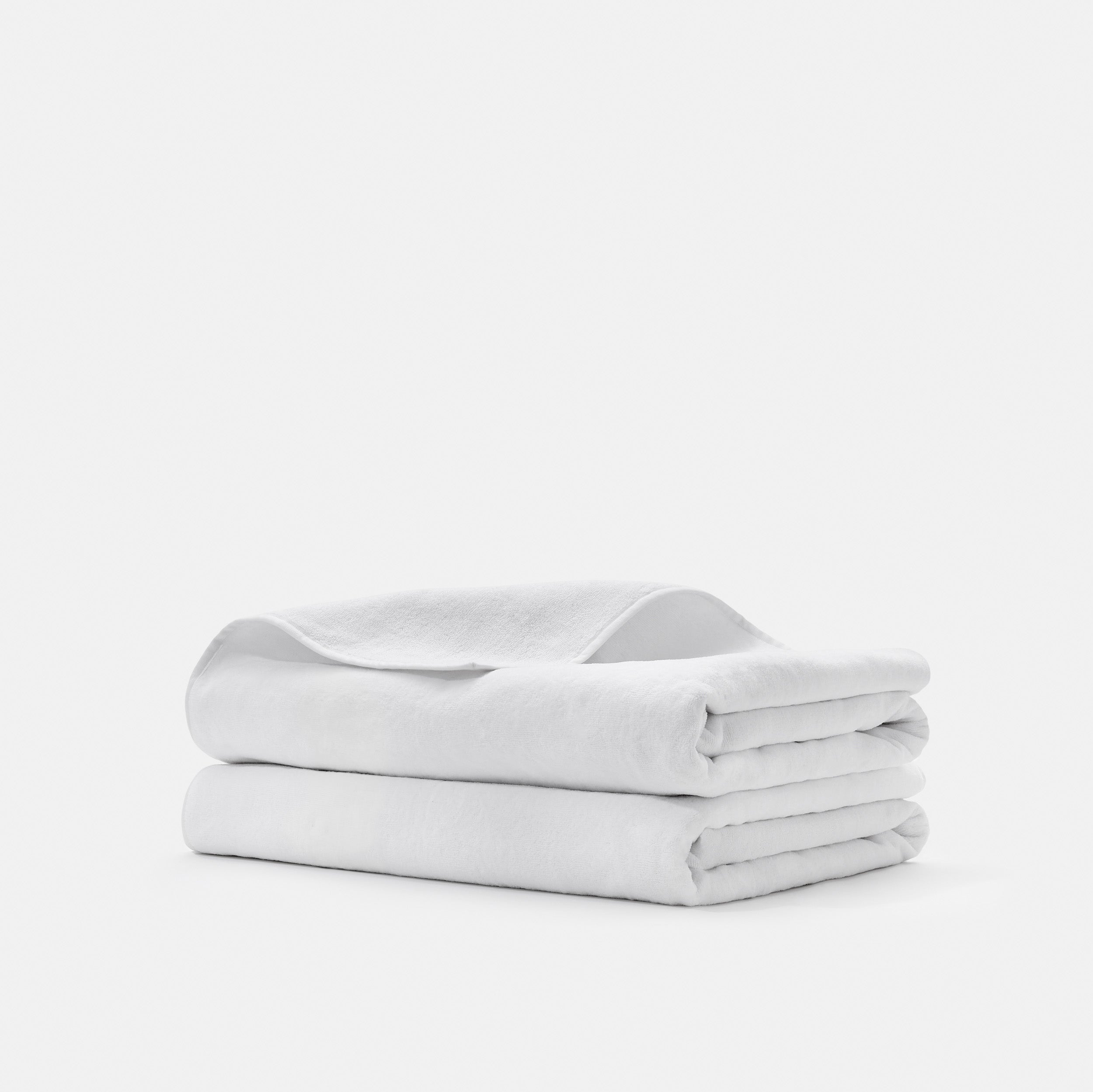Boutique Hotel Terry / Bath Sheets 36” x 65” / PROSSIONI® White