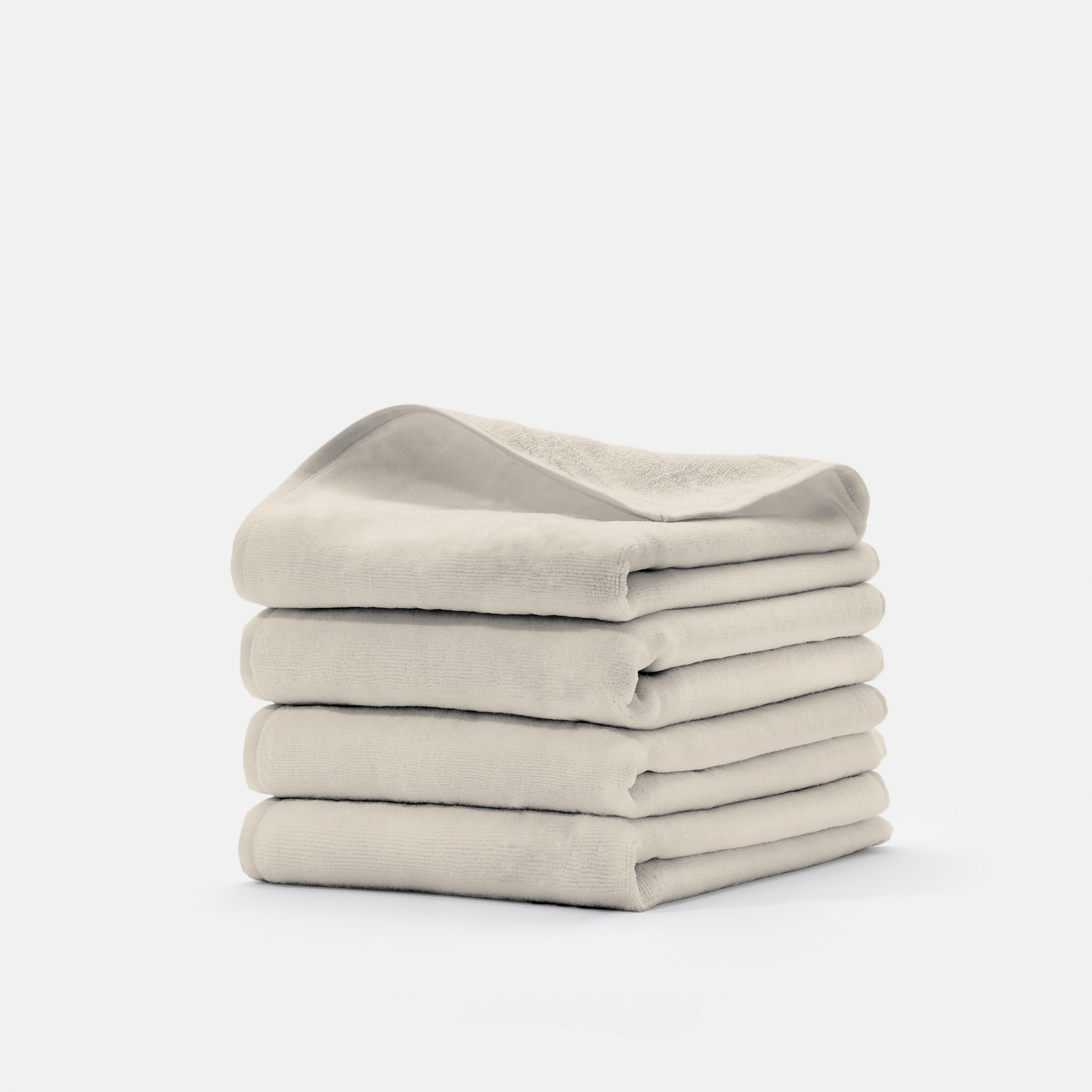 Boutique Hotel Terry / Hand Towels 20" x 30" / Moscato Beige